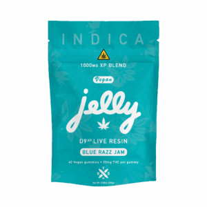 Not Your Bakery JELLY D9XP Blue Razz Jam Gummies 1000mg 40ct Select Choice