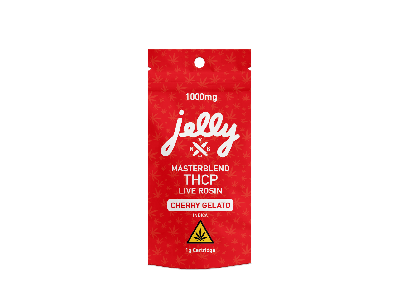 Not Your Bakery JELLY Masterblend Cherry Gelato Indica 1G Cart Select Choice
