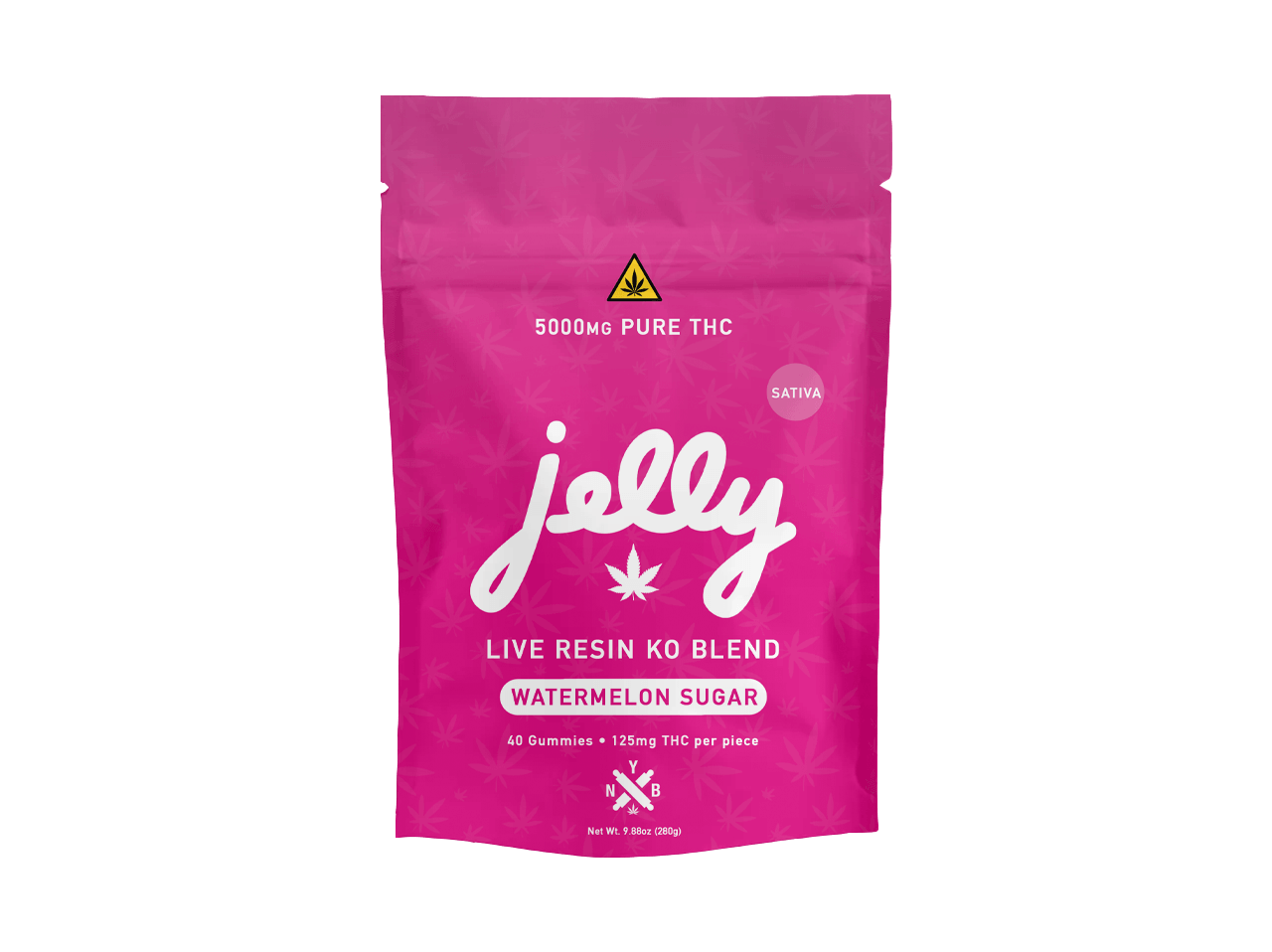 Not Your Bakery JELLY KO Live Resin Gummies Watermelon Sugar Select Choice