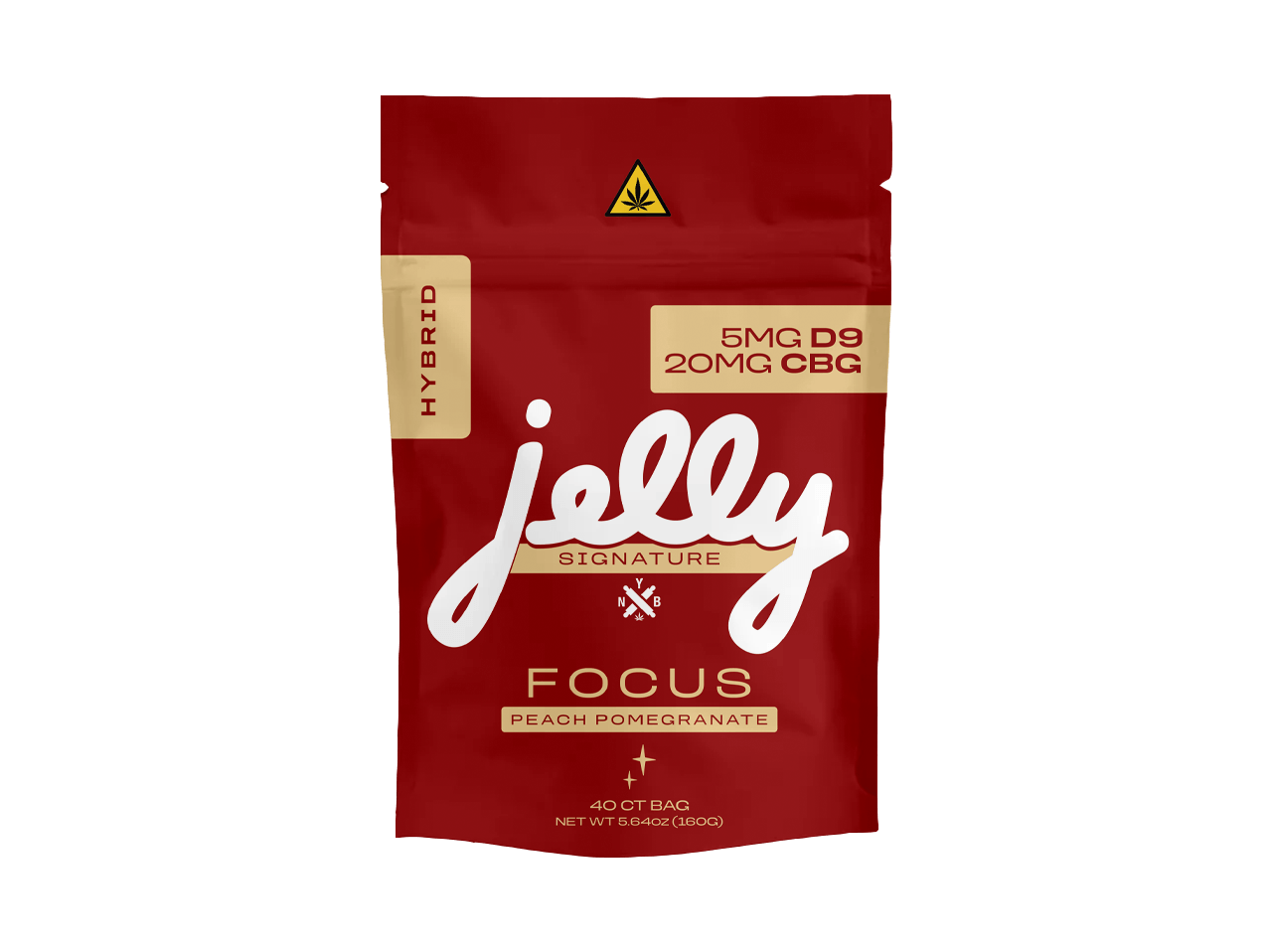 Not Your Bakery JELLY Signature Focus Peach Pomegranate Gummies Select Choice