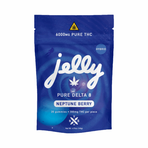 Enjoy potent Neptune Berry Delta 8 gummies, 300mg each, sweet and relaxing | Select Choice