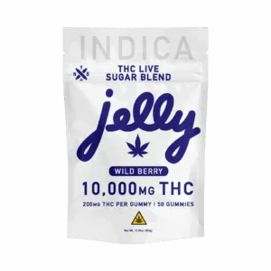 Not Your Bakery JELLY 10,000mg Live Sugar Blend Wild Berry Gummies Select Choice