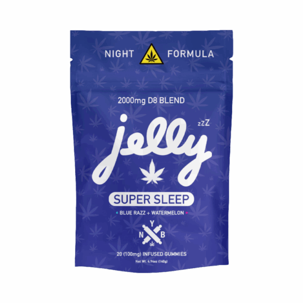 Fall asleep faster with Super Sleep gummies in Blue Razz & Watermelon flavors | Select Choice