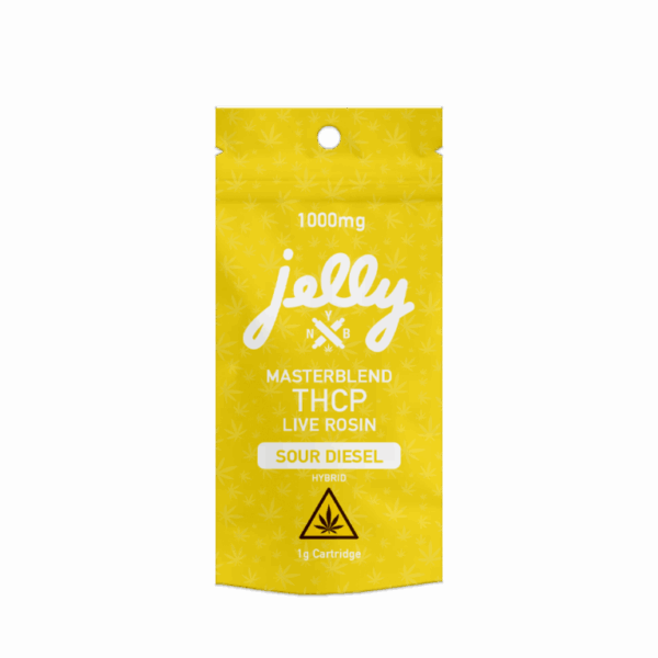 Sour Diesel Hybrid Masterblend 1G vape cart by Not Your Bakery, available at Select Choice.