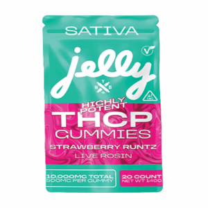 Not Your Bakery JELLY THCP Strawberry Runtz Sativa Gummies 20ct 10,000mg Select Choice