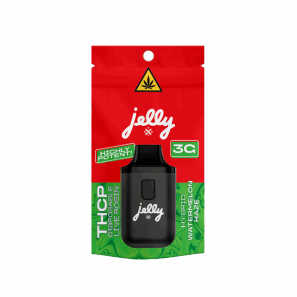 Balanced Watermelon Haze Hybrid THCP disposable vape by Not Your Bakery, available at Select Choice.