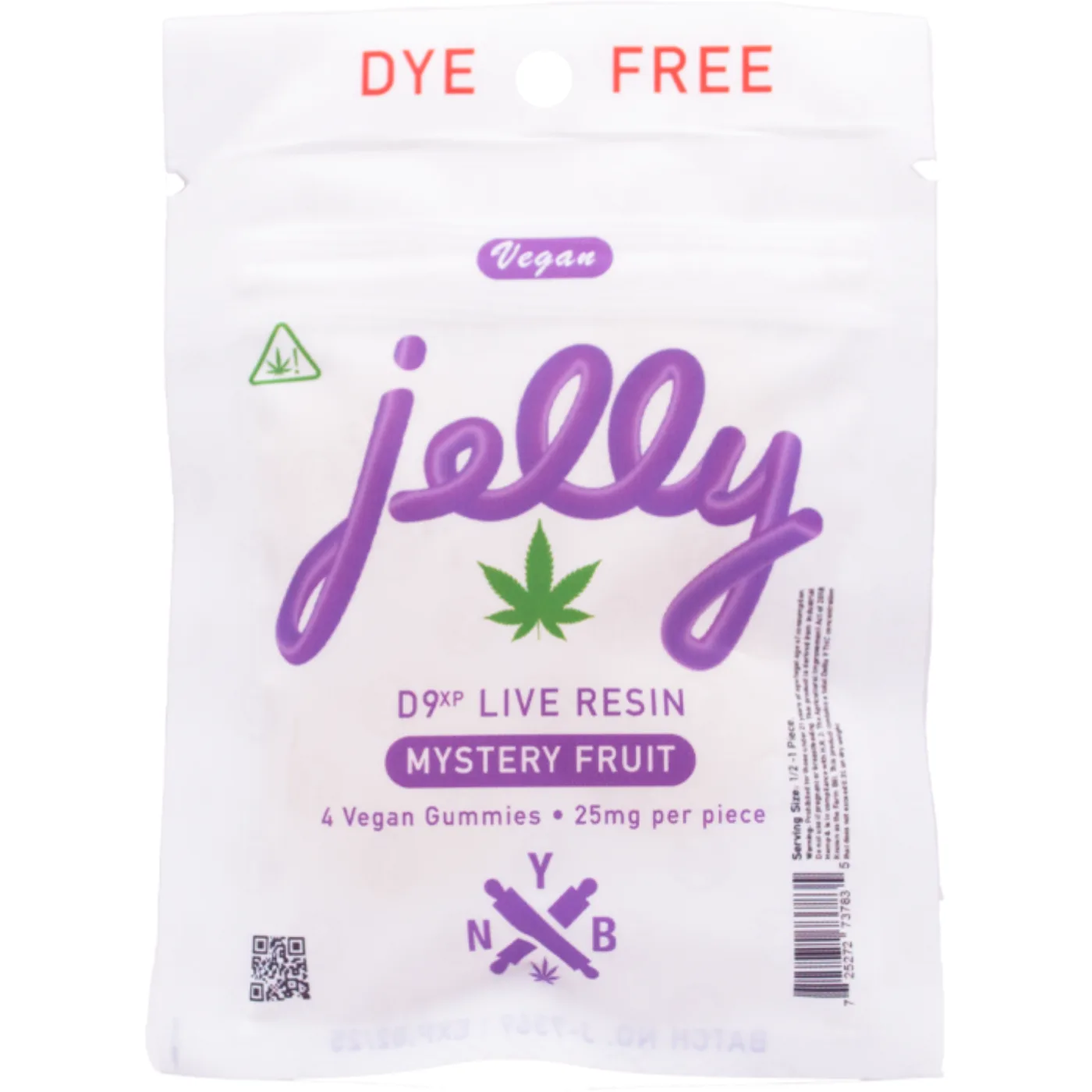 Not Your Bakery JELLY D9XP Mystery Fruit Sample Pack 4ct Select Choice