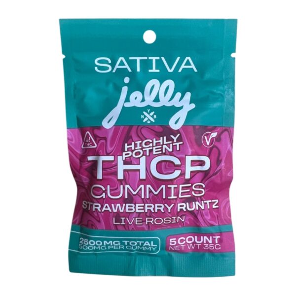 Enjoy Strawberry Runtz THCP gummies for a sweet, uplifting sativa experience | Select Choice