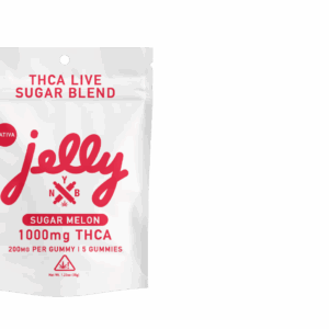Not Your Bakery JELLY THCA Sugar Melon Sativa Gummies 5ct 1000mg Select Choice