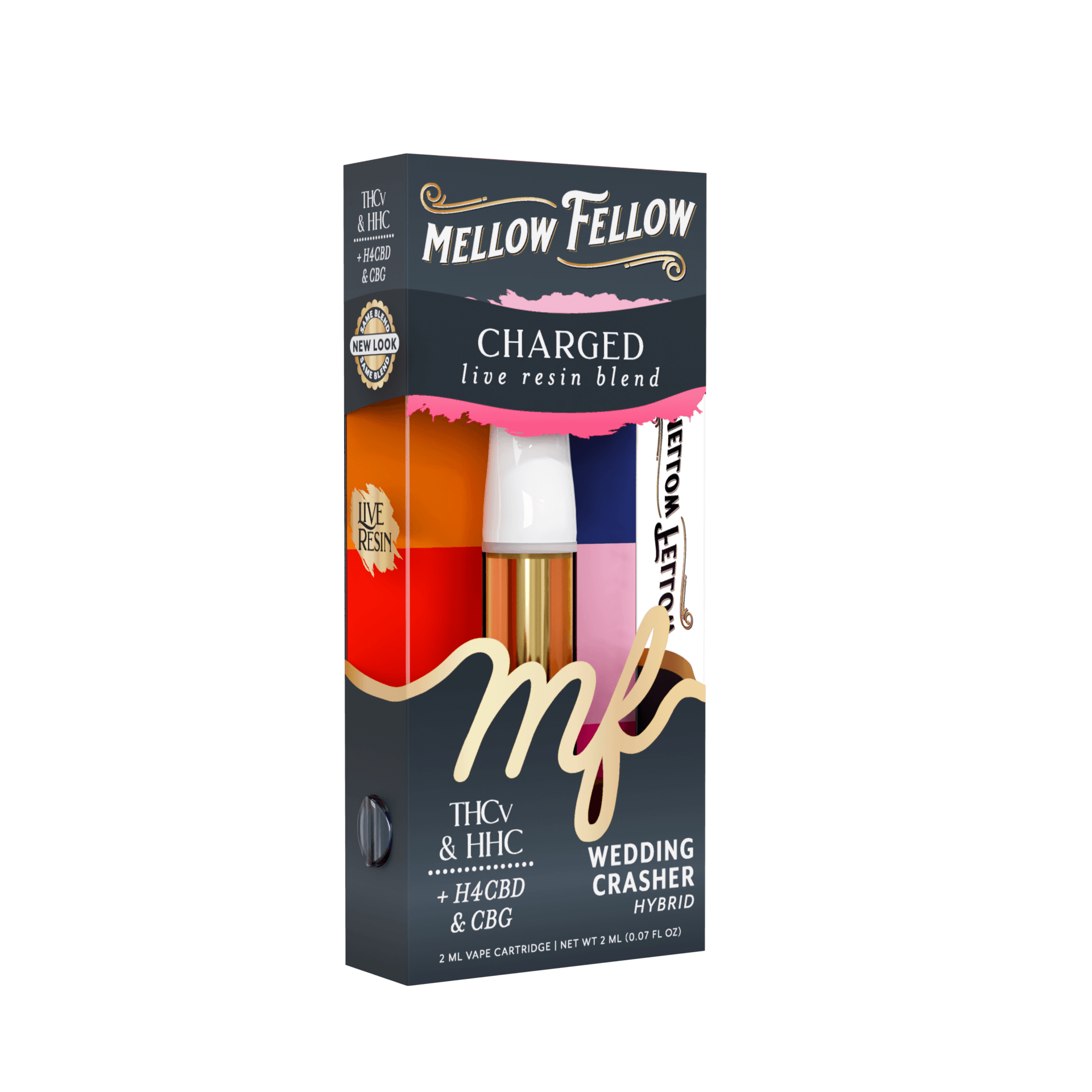 Mellow Fellow Wedding Crasher Hybrid 510 2ML Cart Live Resin | Select Choice