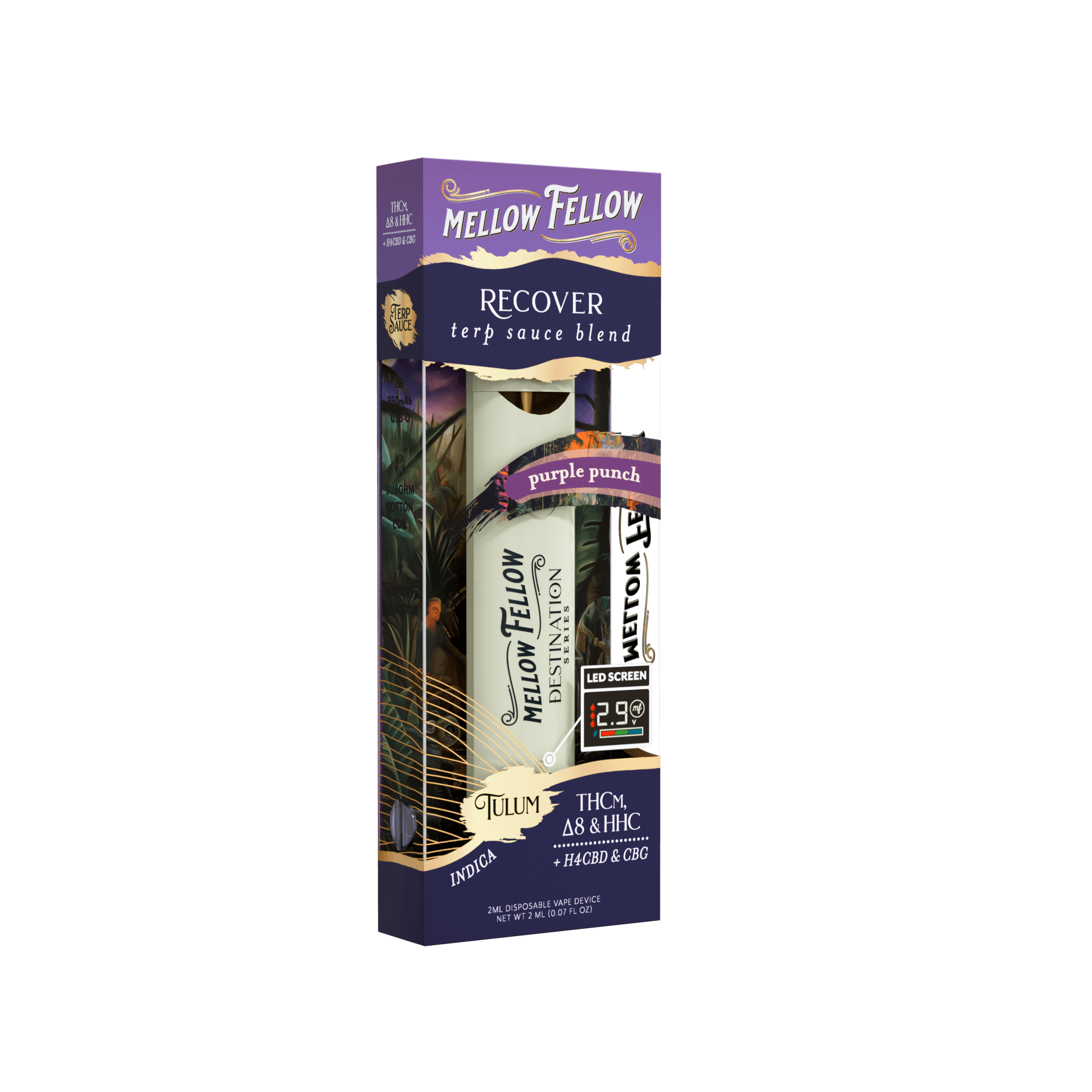 Mellow Fellow Purple Punch Tulum TERP Sauce Blend 2ML Disposable | Select Choice