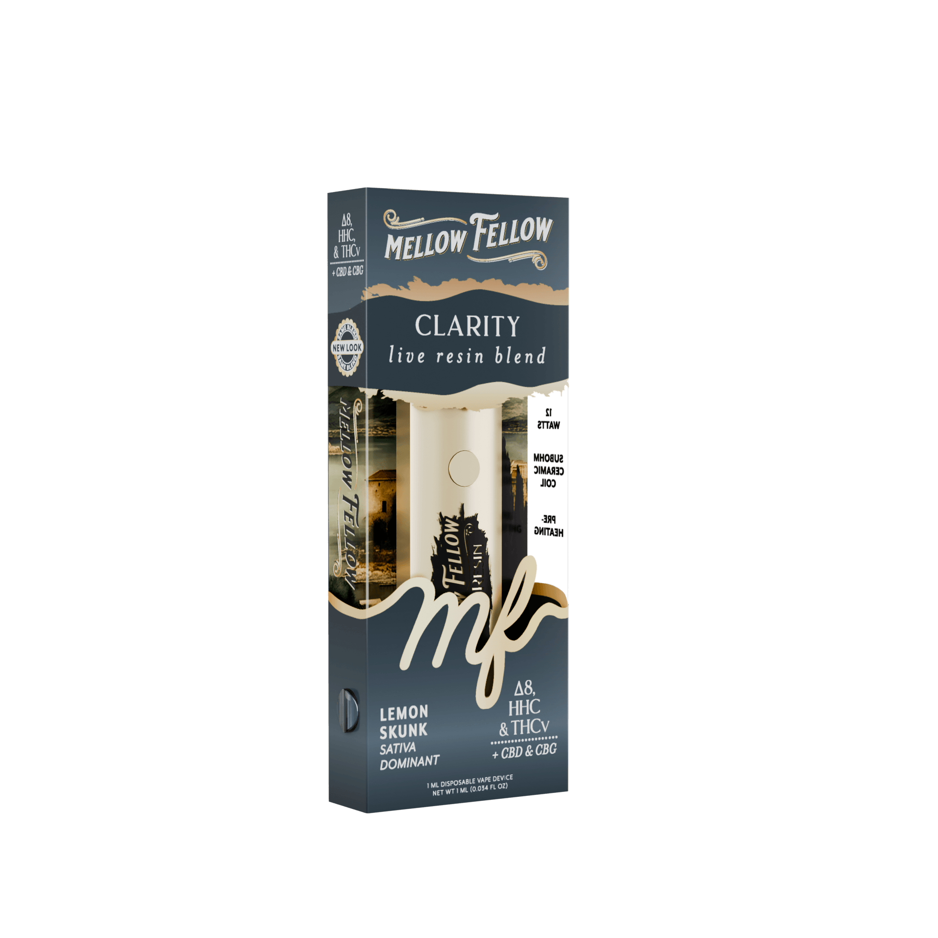 Mellow Fellow Athens Sativa 1G Disposable Clarity Blend – Select Choice