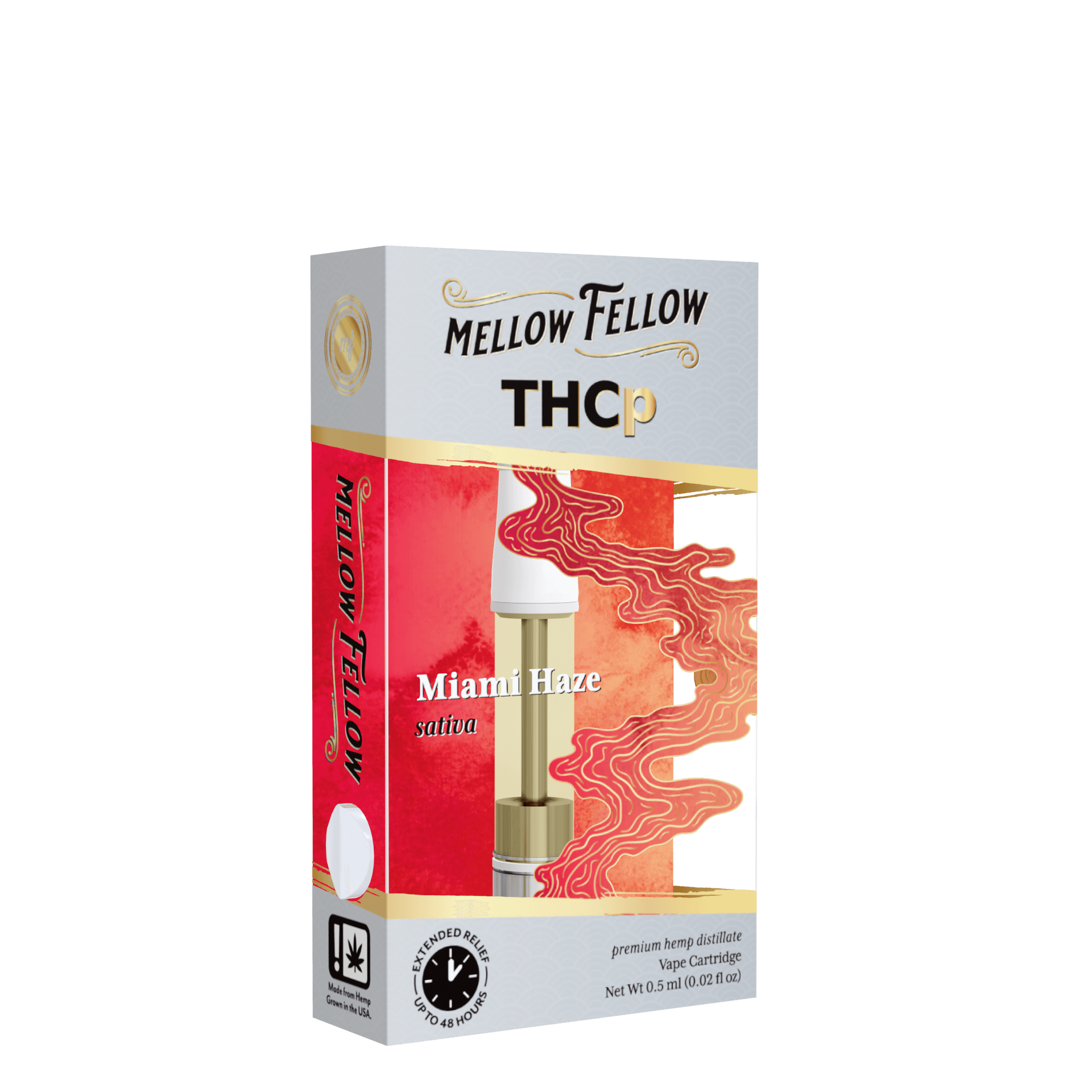 Mellow Fellow Miami Haze Sativa THCP .5G Cartridge | Select Choice